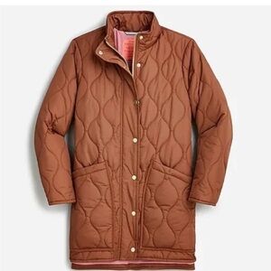 J. Crew Signature Quilted Puffer Jacket S